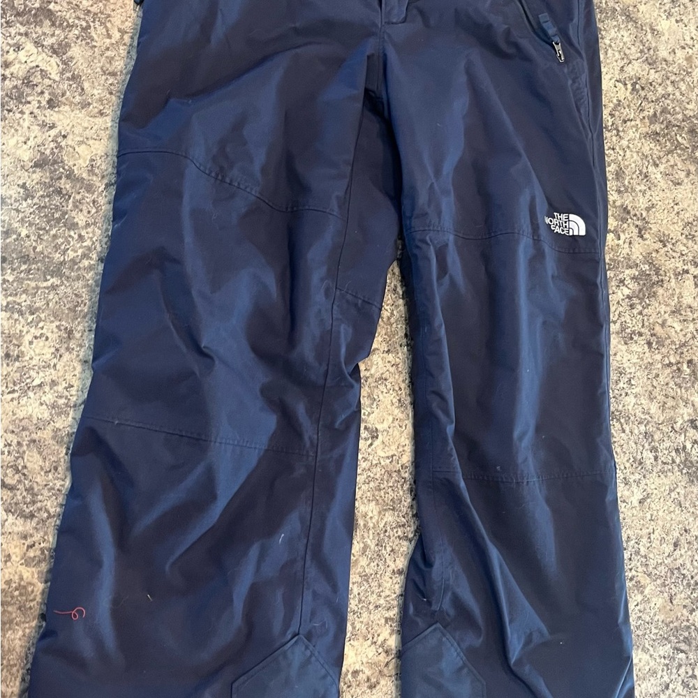 Navy Blue North Face Snow pants